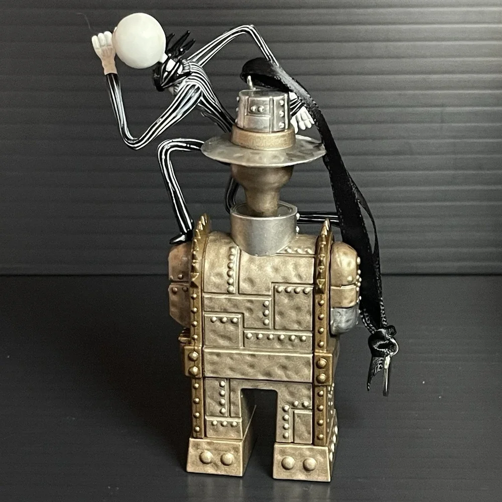 Hallmark 2018 Nightmare Before Christmas Jack vs One-Armed Bandit Metal Ornament